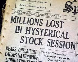 The great stock market crash of 1929 all started when worried investors traded a record 12.9 million shares, this led to one of the biggest stock market crashes in the world on the headlines. Stock Market Wall Street October 1929 Finance Money Frizemedia
