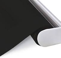 Blackout Cordless Window Roller Shades, Black Custom Easy to Install Window  Blinds with Spring Lifting System for Home, Windows, Doors, French Door