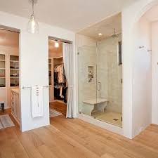 And a tub beside the bed means more room in bathroom. Closet Bathroom Combo Design Ideas