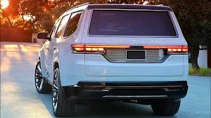 2022 Jeep Grand Wagoneer All New Jeep Wagoneer 2022 Full Size Luxury Suv Youtube