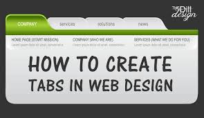 Creative heights are web designers based in chesterfield, derbyshire. How To Create Tabs In Web Design The Dill Design