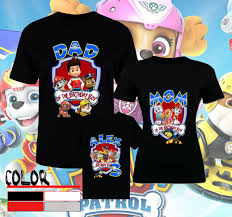 Family Personalised Birthday Boy Birthday T Shirt Designs Birthday Paw Patrol Shirts Personalized Paw Patrol T Shirt Paw Patrol Custom Family Shirts Birthday T Shirts By Bestd Paw Patrol Shirt Paw Patrol Family Shirts