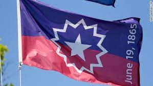 In 1949, president harry s. Meaning Behind The Juneteenth Flag Symbols Cnn