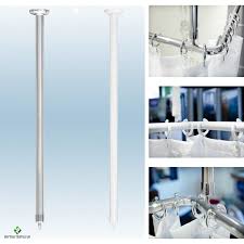 Find great deals on ebay for ceiling mount curtain rods. Quality Screw In Ceiling Mount Bracket For Our Universal Shower Curtain