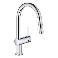 single handle pull down kitchen faucet