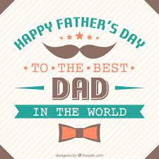 El día del padre (o día de los padres) es una celebración dedicada a los padres de familia. Frase Emotiva Del Dia Del Padre Vector Gratis