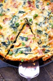 Shredded Sweet Potatoes Are A Great Alternative To The Calorie Heavy Pie Crust In This Spinach Baco Potato Crust Recipe Quiche Recipes Bacon And Cheese Quiche