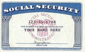 Are You Looking For Social Security Card Template Or Picture To Print Out With Exact Same Font An Report Card Template Social Security Card Card Templates Free