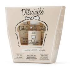 Be Delectable From Cake Beauty Vanilla Cream Trio Gift Set Body Cream Vanilla Cream Body Lotion