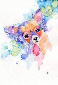 Watercolor Chihuahua Print Chihuahua Art By Tara Iris 12 00 Chihuahua Art Dog Paintings Dog Art