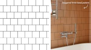 Staggered refers to a pattern of installing the tile so that the tiles' natural shape is the edge of the area rather than the tile being cut to make a straight edge. 101 Guide To Lay Square Tiles Square Floor Wall Tiles Tile Giant