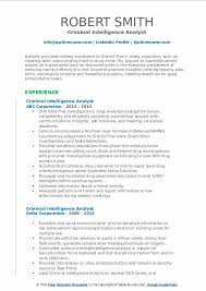 Create vertical and horizontal timelines with our free timeline templates. Criminal Intelligence Analyst Resume Samples Qwikresume