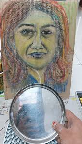 Hi 🙆‍♀️☺️ I am a very tiny artist 🤐 I am a Botany student. I find peace  in painting 💙 I also sell my Arts pieces in custom 🖼️🎨