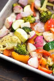 Tuscan Roasted Vegetables Recipe Radish Recipes Roast Broccoli And Cauliflower Stuffed Peppers