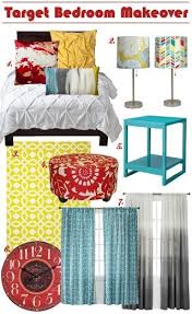 Yellow Red Turquoise Bedroom Makeover Living Room Turquoise Yellow Living Room