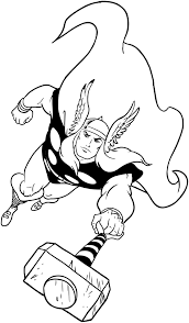 Ausmalbilder Thor