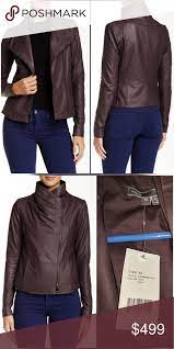 Vince Scuba Goat Leather Jacket Leather Jacket Clothes Design Fashion Design