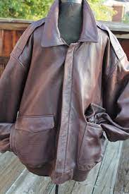 Orvis Mens Lambskin Leather Bomber Jacket Xxl Leather Bomber Jacket Lambskin Leather Jackets