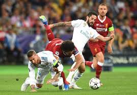 Uefa champions league finalen 2018 (da); Sergio Ramos Photos Photos Real Madrid V Liverpool Uefa Champions League Final Real Madrid Vs Liverpool Mohamed Salah Champions League Final