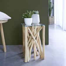 teak end table 30 cm coffee tables for the living room tikamoon driftwood coffee table reclaimed wood coffee table teak side table