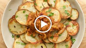 Schmaltz Roasted Potatoes With Gribenes Recipe Roasted Potatoes Recipes Side Dishes