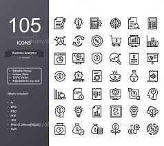 Business Analytics Custom Icons Icon Best Icons