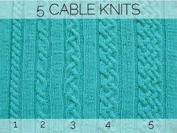 Enjoy our huge selection of free, quality knitting. Five Cable Knits How Did You Make This Luxe Diy