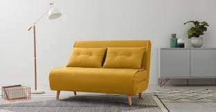 Haru Small Sofa Bed Butter Yellow Sofa Cama Pequeno Camas Pequenas Sofa Cama