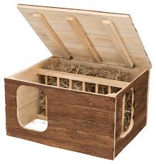 Natural Living Haus Hilke Mit Integrierter Heuraufe 40 23 32 Cm Kaninchen Meerschweinchen Www Heimtierstube24 De