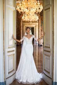 Magnificent Mermaid Silhouette Wedding Gown Rita Is Made Of Classy Rayon Organza Silk Satin Milla Nova Wedding Dresses Wedding Dresses Wedding Dresses Lace