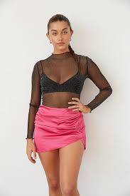 Richie Satin Mini Skirt Shop American Threads Women S Trendy Online Boutique Americanthreads