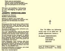 Joseph Verschelden : Family tree by Freddy ROOMS (freroo3) - Geneanet
