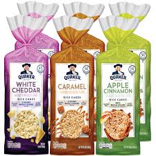 Pour cream on cereals, fruits, desserts. Quaker Rice Cakes Variety Pack 6 Bags Walmart Com Walmart Com