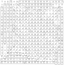 You have my permission to share and. Movies Science Fiction Solution Word Search Puzzle