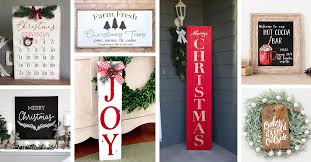 See more ideas about diy signs, diy, upcycle decor. 26 Best Christmas Wood Sign Ideas And Designs For 2021