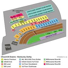 competent church hill downs seating chart kentucky derby