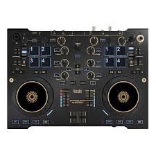 Simply connect the audio source of your choice to the white (left) and red (right) rca connectors: Disc Hercules Dj Console Rmx2 Black Gold Controller Gear4music