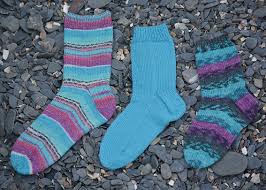 Basic Sock Pattern To Fit Shoe Sizes Uk 2 To 6 Eu 35 To