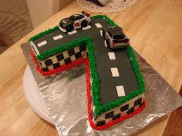 Car Birthday Cake For 7 Year Old Boy Race Car Birthday Cake With Images Race Car Cakes Cars Birthday Cake Boy Birthday Cake