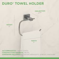 Check spelling or type a new query. Symmons Duro Wall Mounted Towel Ring Reviews Wayfair