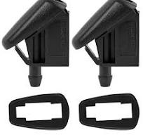 2x Gicleur Buse de lave glace pare brise, BM5117666AB, Pour Ford Focus MK2  MK3 Mondeo MK4 C-max MK2 Fiesta KA MK1