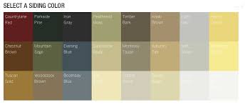 Hardie Siding Color Chart Hardie Plank Colors Siding