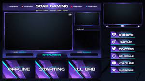 Twitch Livestream Designs Stream Packages Overlays On Behance In 2020 Overlays Twitch Live Streaming