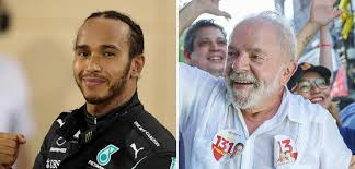 Lewis Hamilton curte postagem pró-Lula: 'igualdade social, democracia e  Lula presidente'