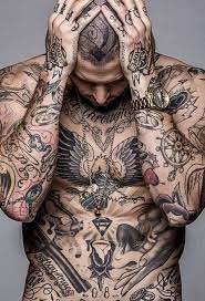 Pin By Gabriel Chaves On Beards Cool Chest Tattoos Traditional Tattoo Tattoos For Guys Badass