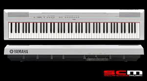 Through customization, one can set the sensitivity they are comfortable with. Yamaha P115 88 Key Digital Piano White With Cf Grand Sampling P115wh South Coast Music