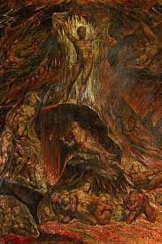 William Blake Satan Calling Up His Legions Satanic Etsy William Blake Paintings William Blake William Blake Art