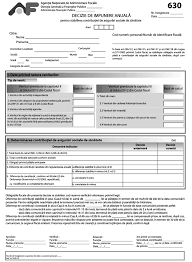 Ordinul Anaf Nr 938 2013 Aprobarea Formularului 630 Decizie De Impunere Anuala Pentru Stabilirea Contributiei De Asigurari Sociale De Sanatate