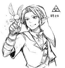 link and navi ocarina of time zelda drawing legend coloriage de voitures disney 3