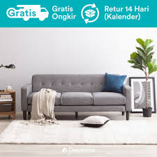 Mari lihat model kursi sofa terbaru kami dengan berbagai model sofa minimalis sampai modern dan jadikan waktu santai anda lebih menyenangkan. Dekoruma Hongo Sofa 3 Seater Kursi Tamu Sofa Minimalis Modern 3 Dudukan Shopee Indonesia